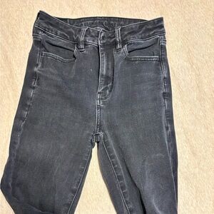 Black jeggings